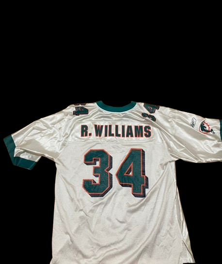 2002 Ricky Williams Miami Dolphins. Jersey
