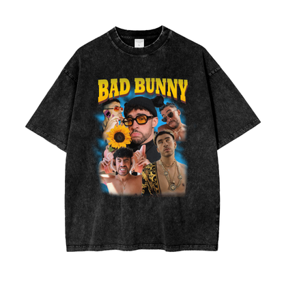 Acid Wash Oversize T-Shirt - 250 GSM